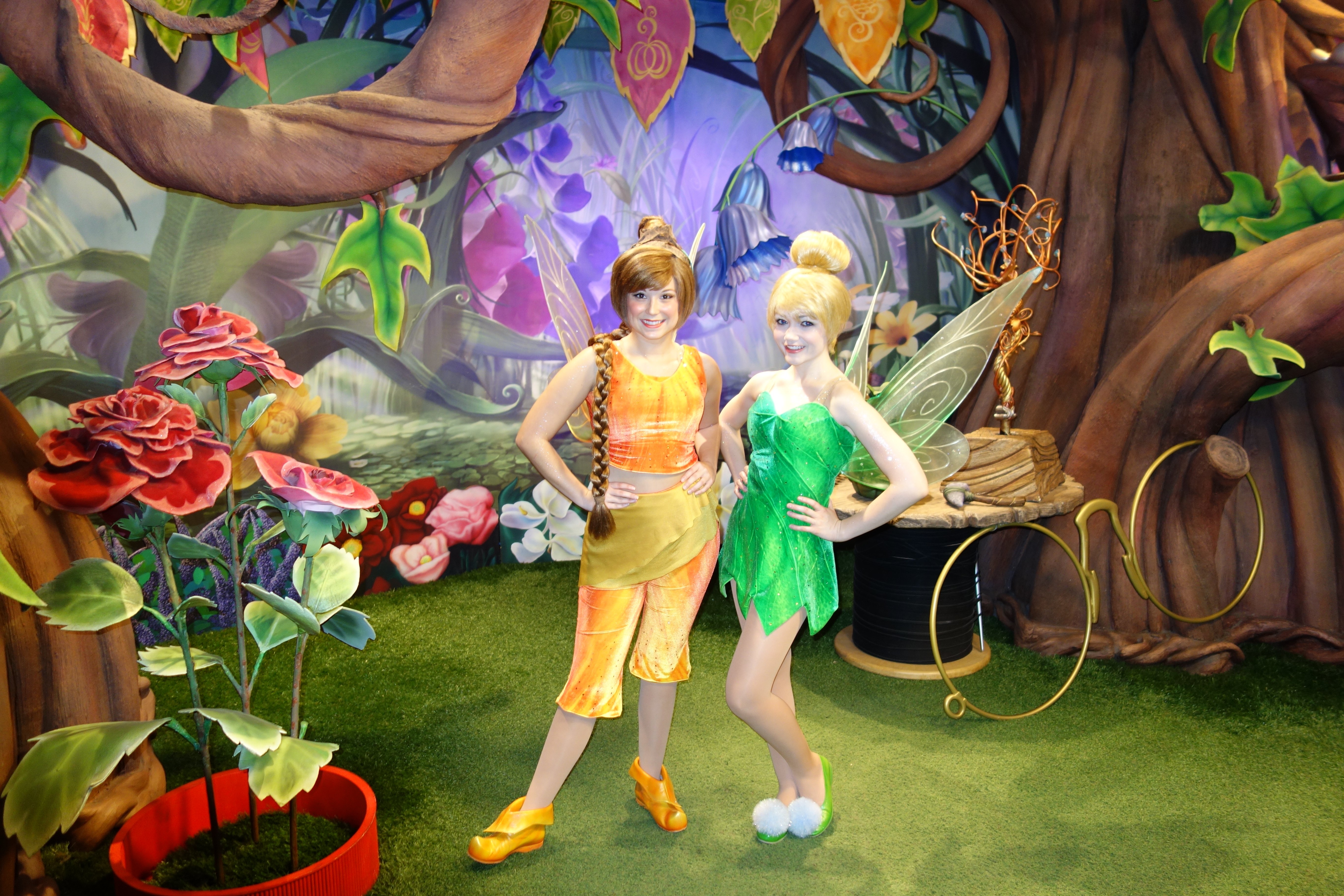 Tinker Bell met with Fawn on the left side of Tinker Bell's Nook.