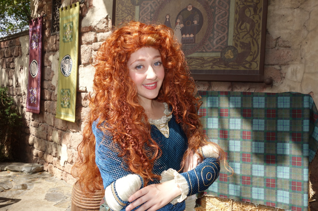 Merida at Magic Kingdom in Disney World