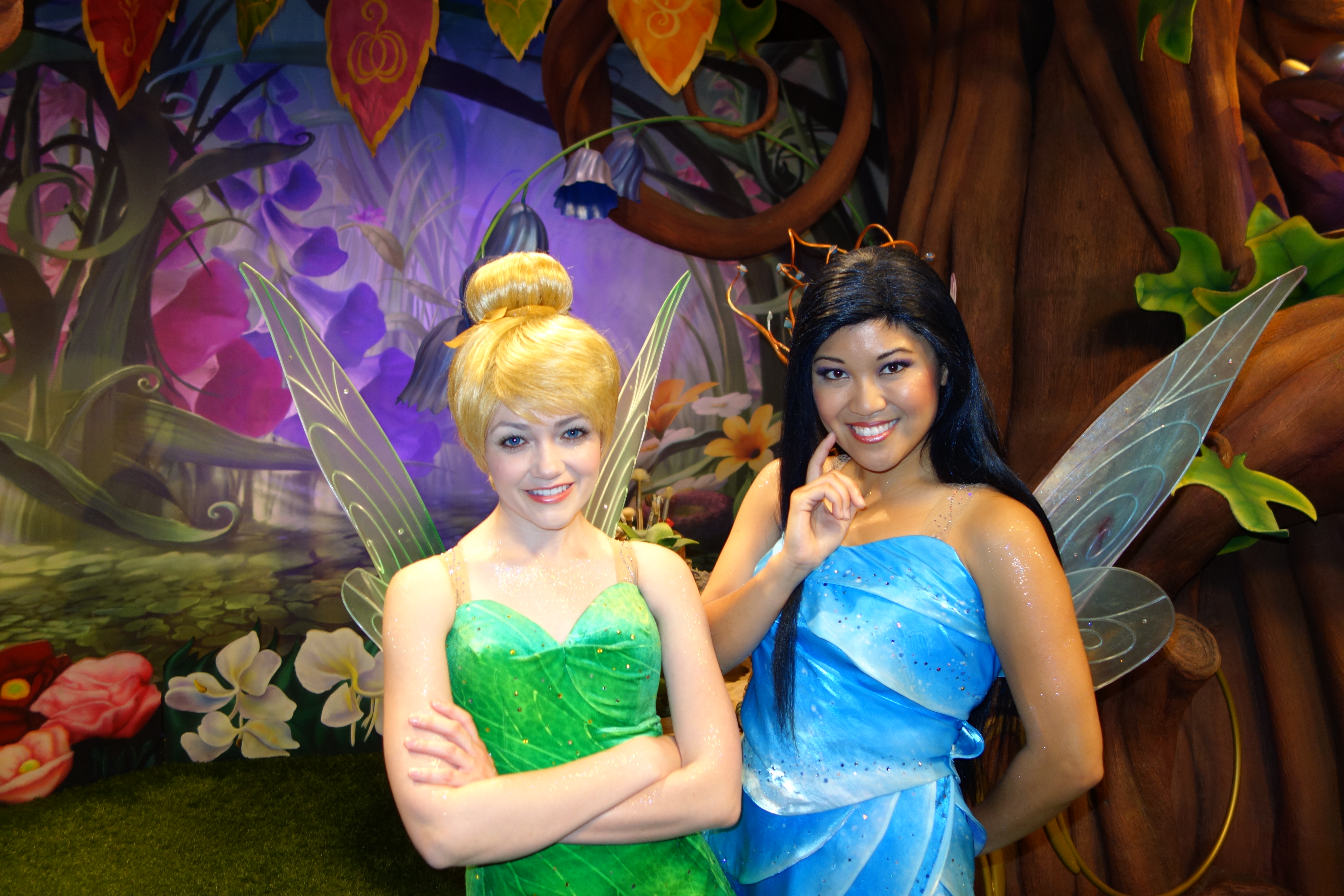Tinker Bell and Silvermist