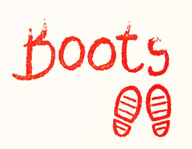Boots autograph