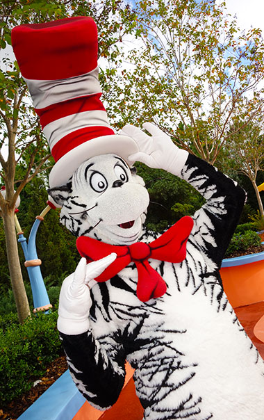 Cat in the Hat Universal Orlando Islands of Adventure Characters