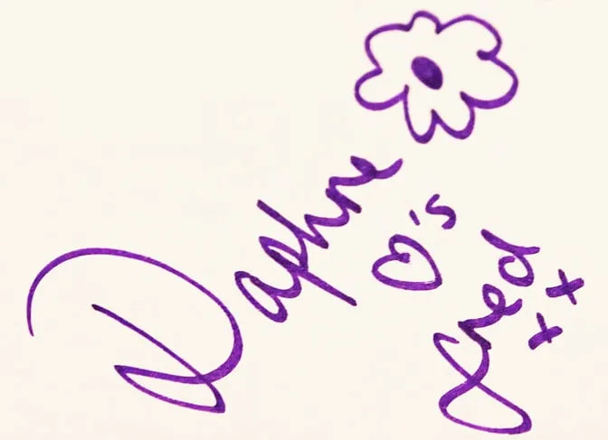 Daphne from Scooby Doo Autograph