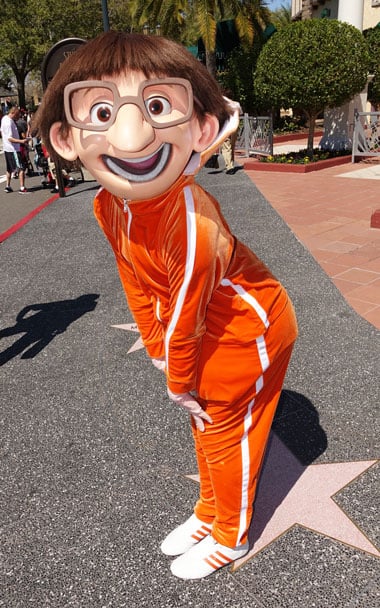 Vector from Despicable Me character meet and greet at Universal Orlando