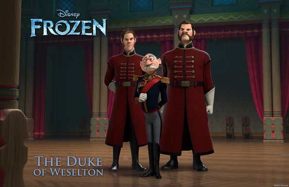 frozen Duke of Weselton