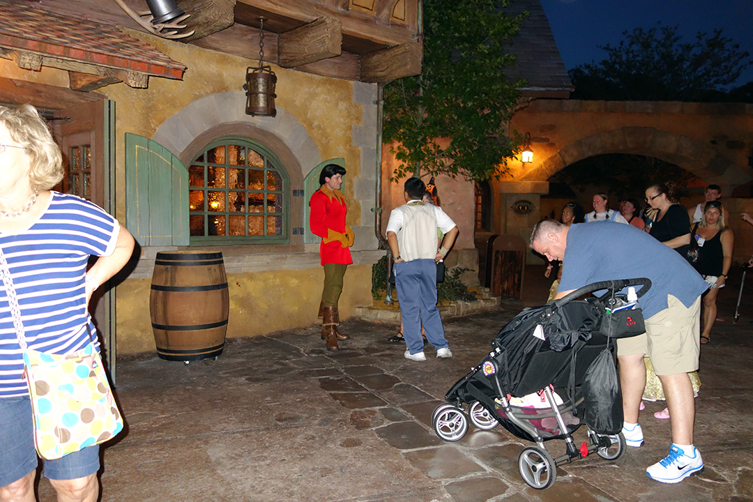 Gaston was pretty popular, especially early in the party.  