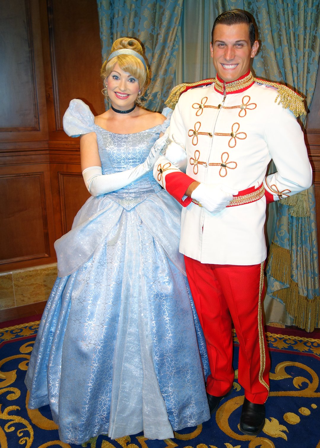 Princess Fairytale Hall Walt Disney World Magic Kingdom Cinderella and Charming. (2)