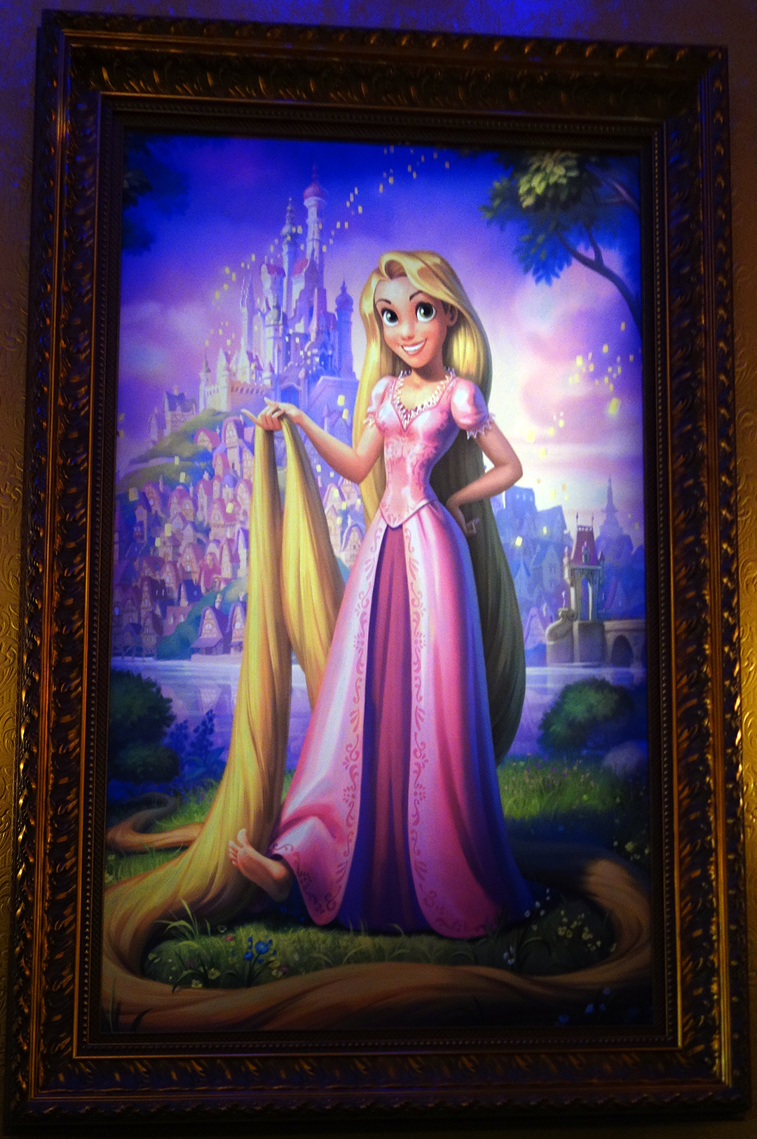 You can find Rapunzel here every day