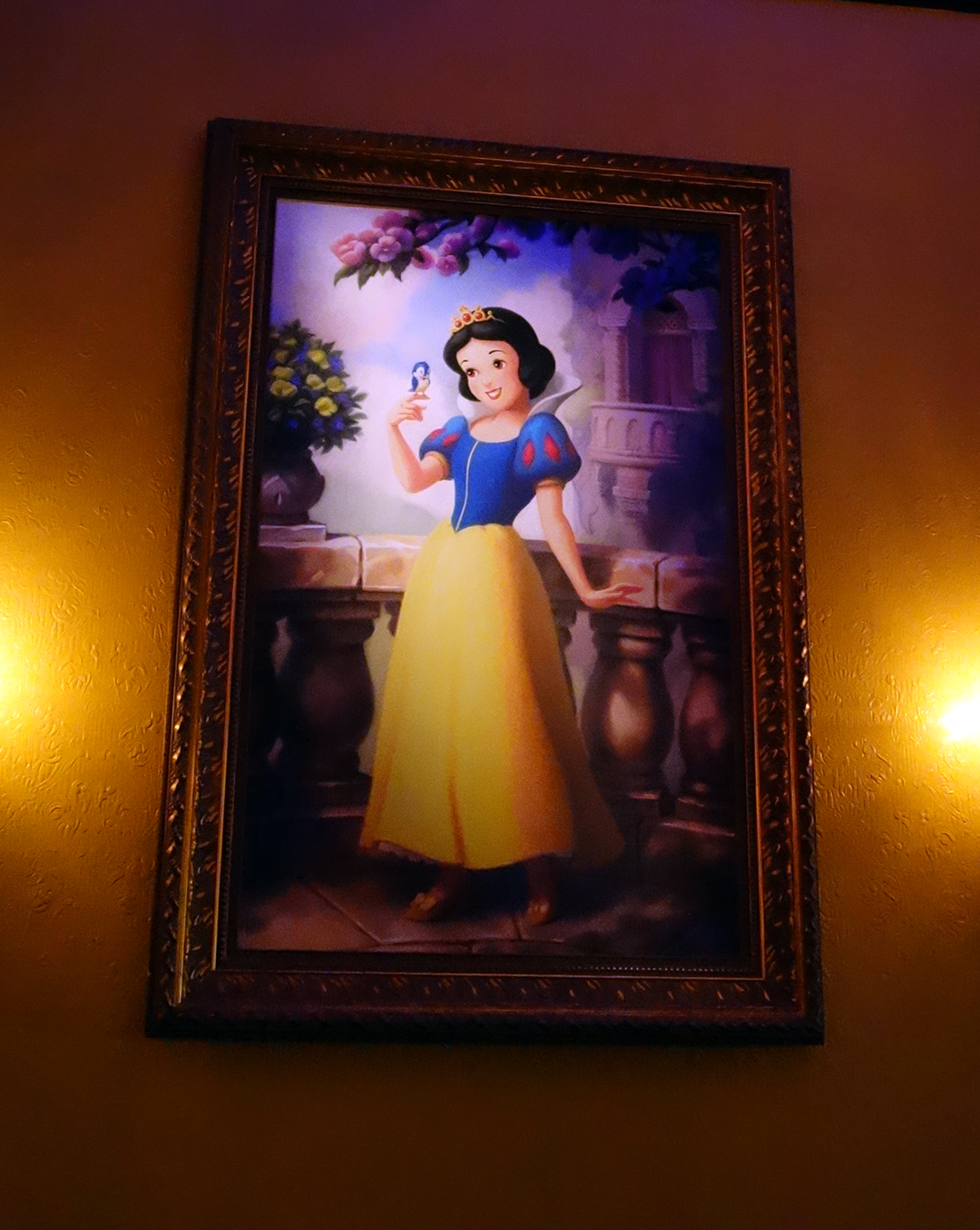 To meet Snow White, get in the Rapunzel line!