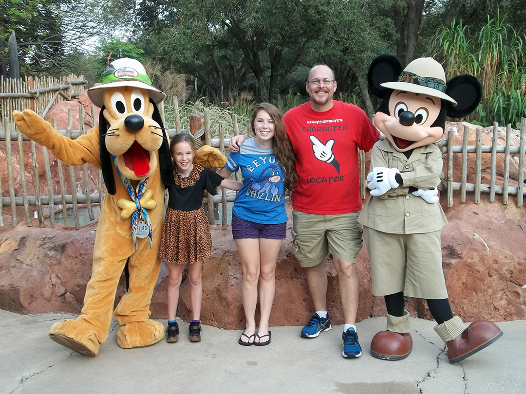 Walt Disney World, Character Meet and Greet, Halloween, Animal Kingdom Jambo House, Pluto and Mickey