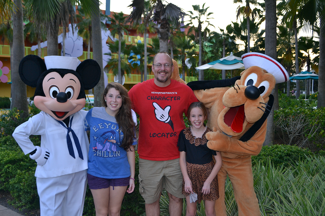 Walt Disney World, Character Meet and Greet, Halloween, Pop Century Resort, Sailor Mickey, Pluto