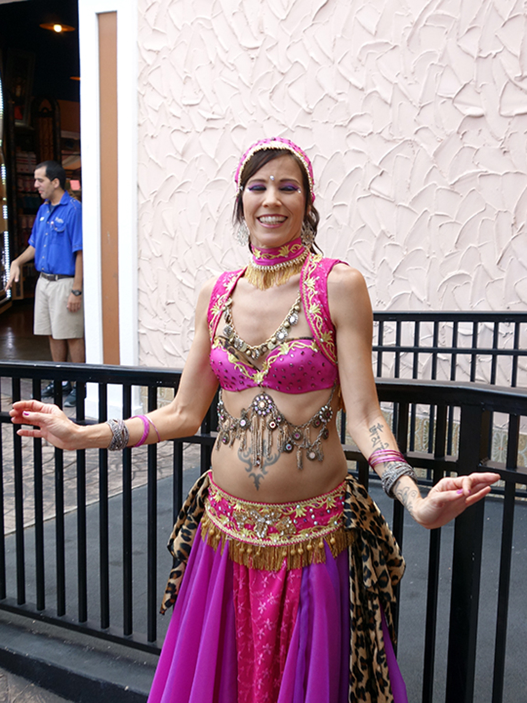 Busch Gardens Tampa Belly Dancer Girl