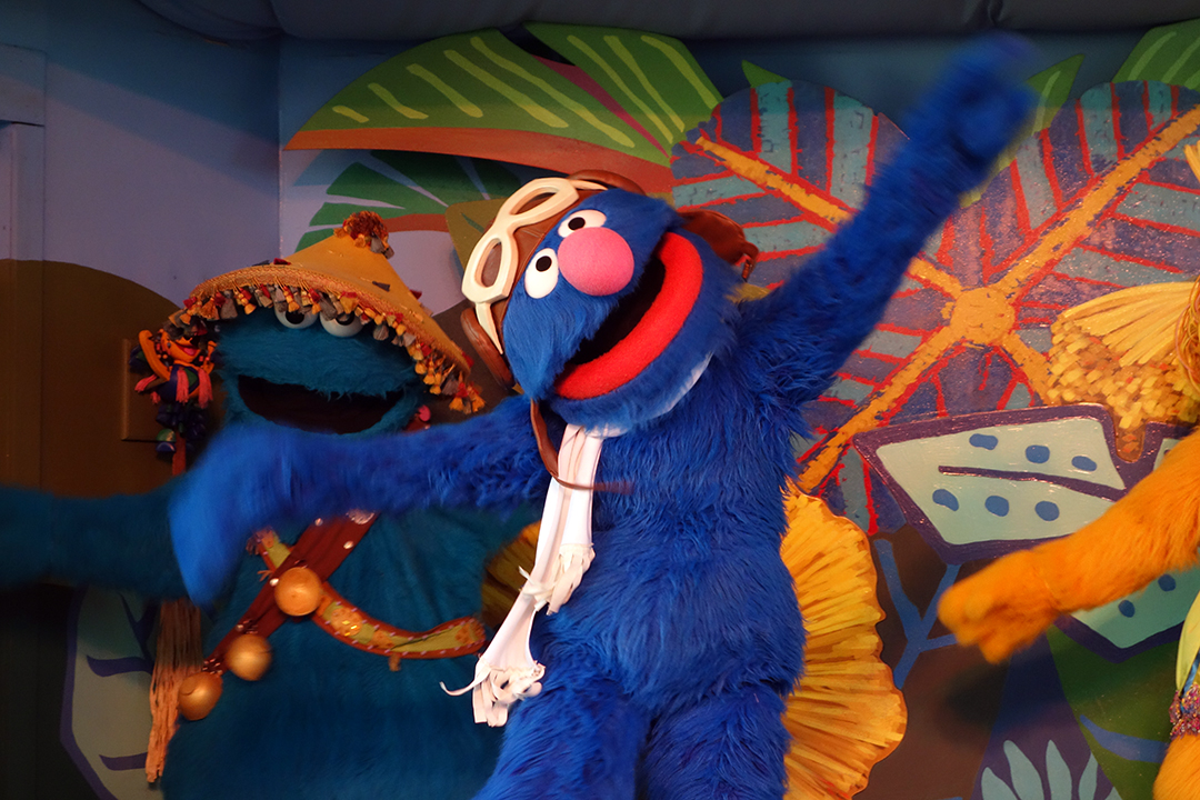 Busch Gardens Tampa Sesame Street Characters  Grover