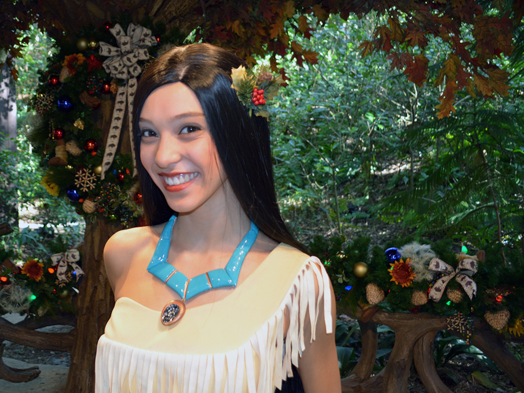 Walt Disney World, Animal Kingdom, Christmas 2013, Camp Minnie Mickey, Pocahontas