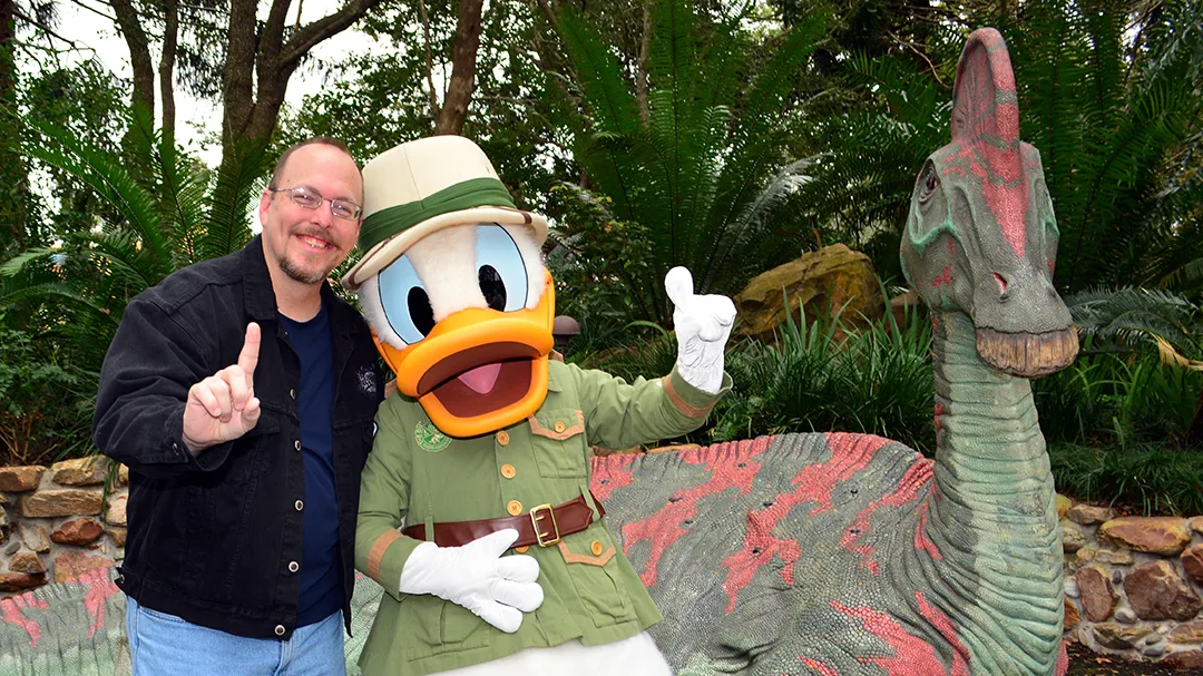 Walt Disney World, Animal Kingdom, Character Changes, January 2014, Donald Duck, Cretaceous Trail