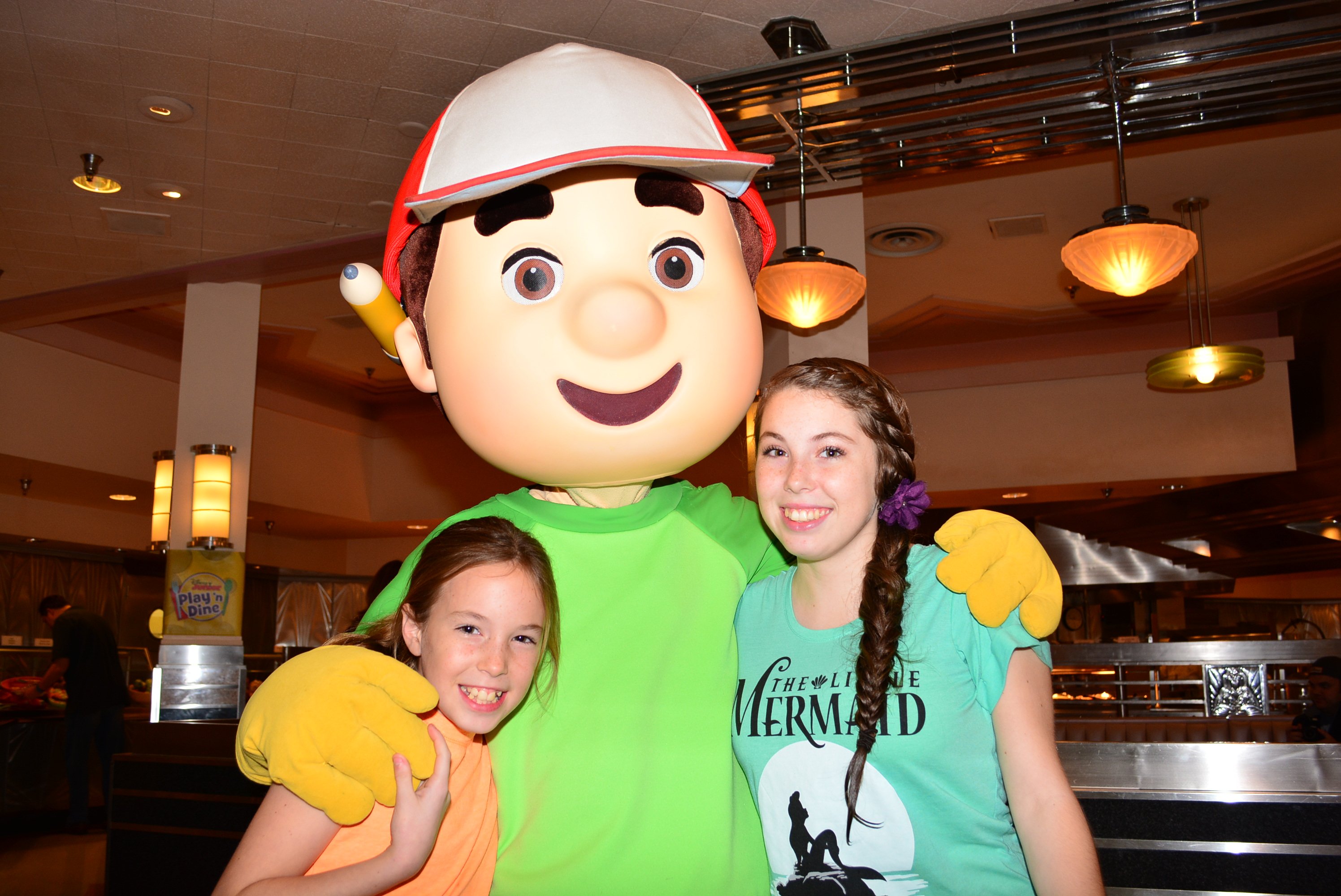 Walt Disney World, Hollywood and Vine, Character Meal, Handy Manny