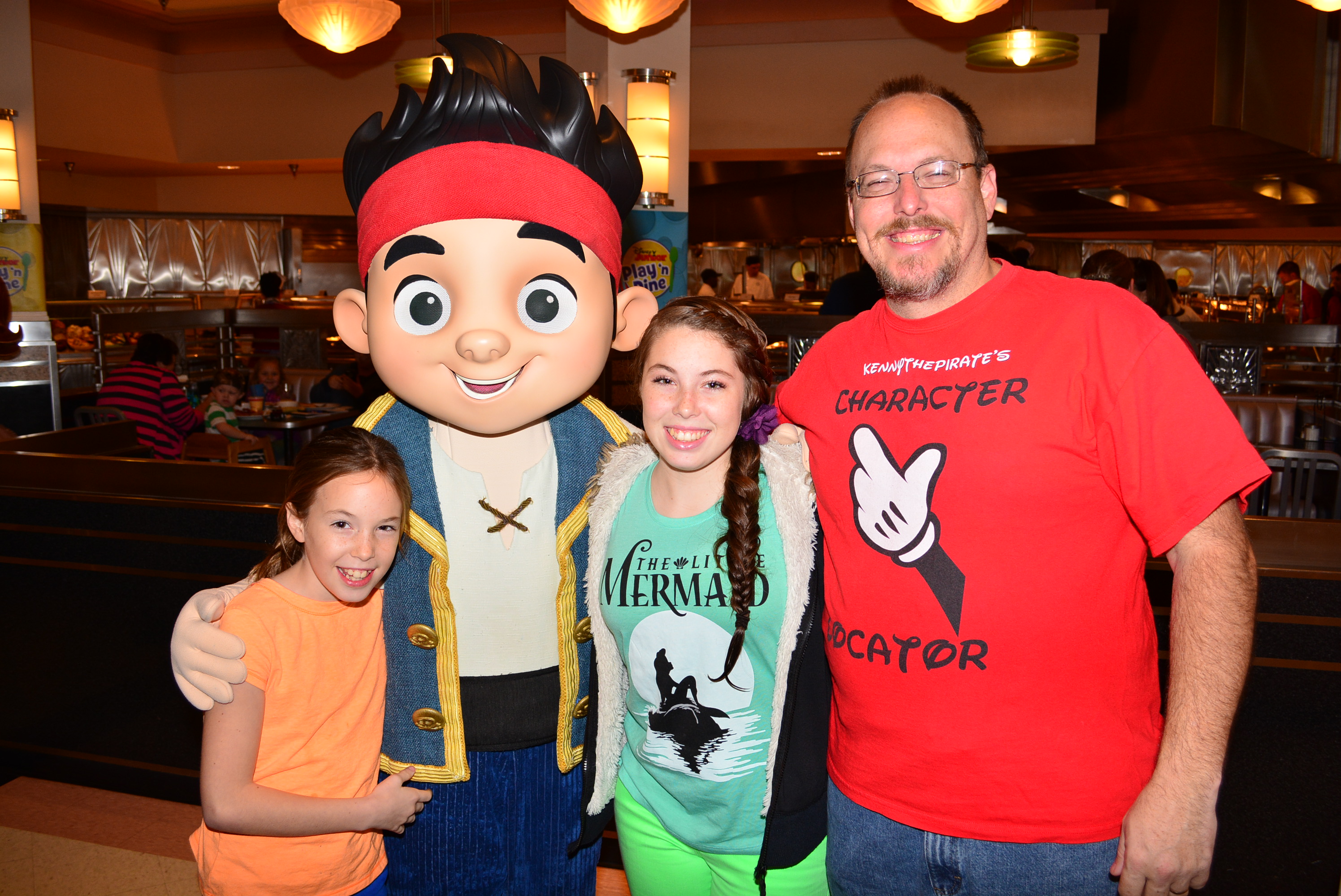 Walt Disney World, Hollywood and Vine, Character Meal, Jake and the Neverland Pirates