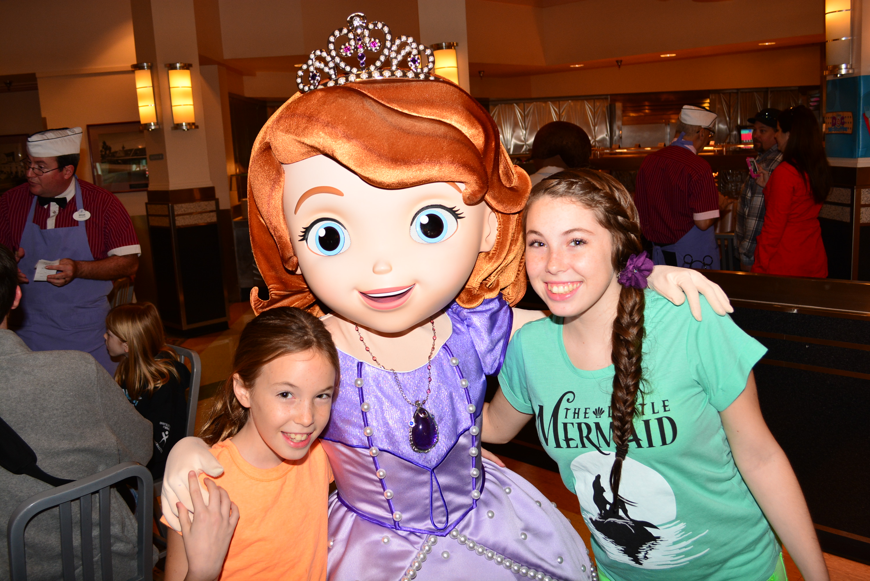Walt Disney World, Hollywood and Vine, Character Meal, Sofia the First