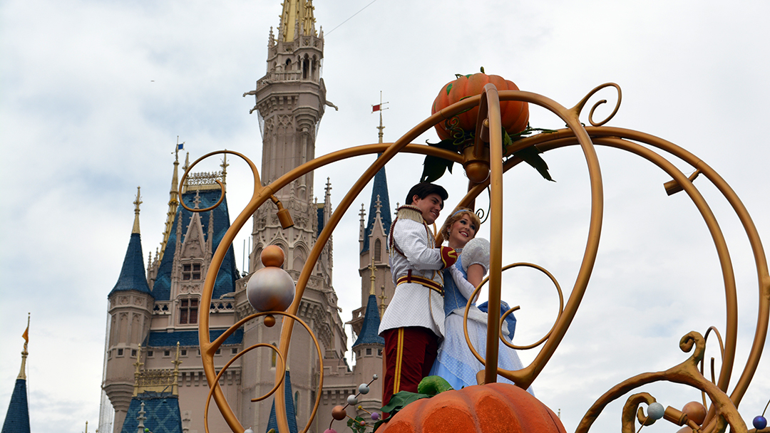Walt Disney World, Magic Kingdom, Celebrate a Dream Come True Parade, Prince Charming, Cinderella