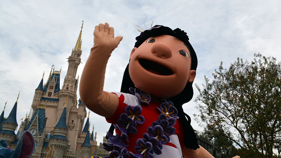 Walt Disney World, Magic Kingdom, Celebrate a Dream Come True Parade, Lilo