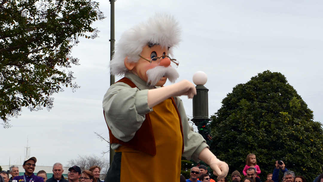 Walt Disney World, Magic Kingdom, Celebrate a Dream Come True Parade, Gepetto