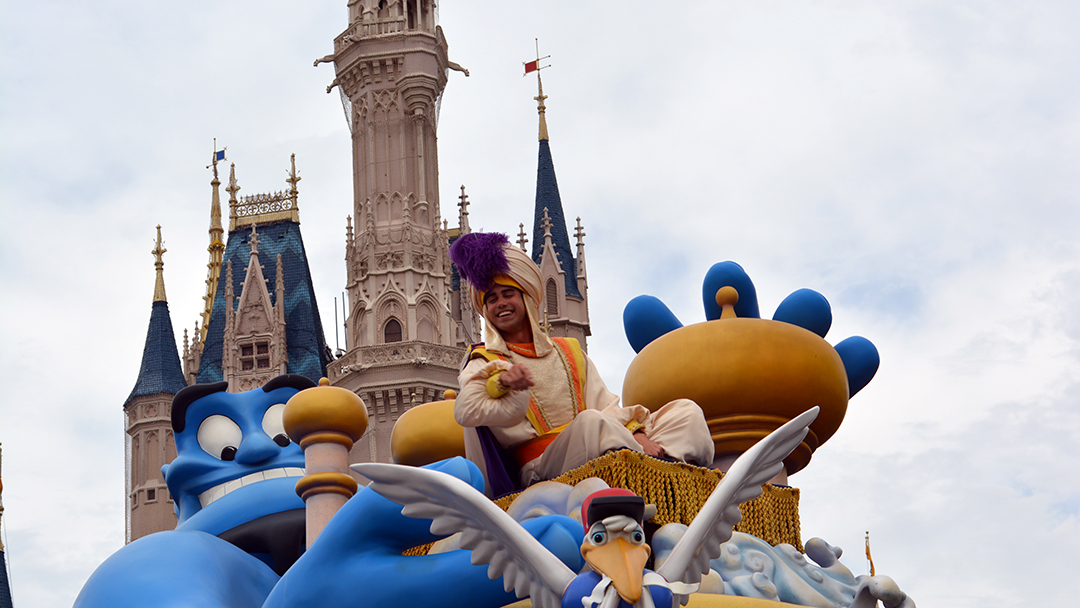 Walt Disney World, Magic Kingdom, Celebrate a Dream Come True Parade, Aladdin
