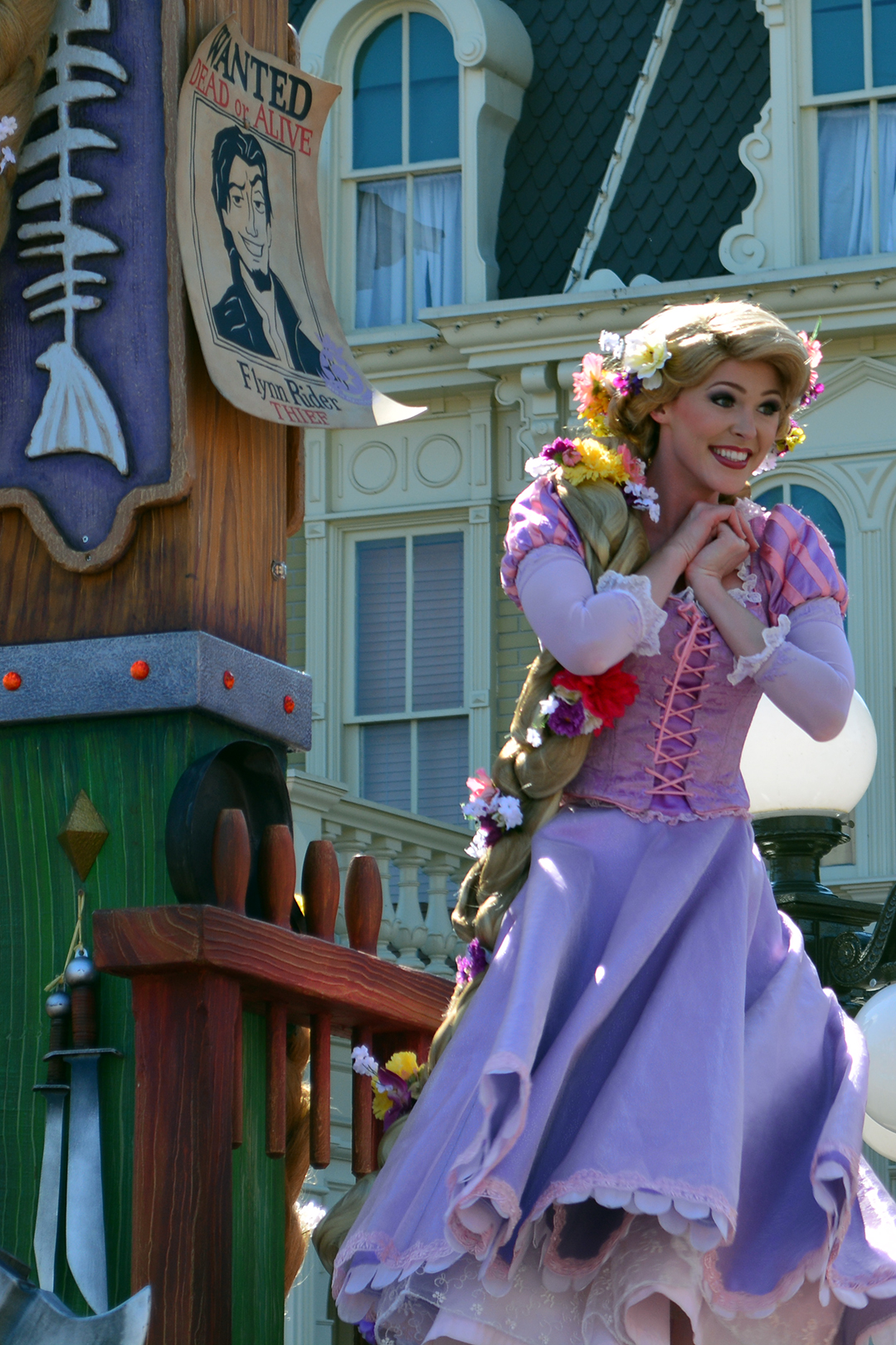 Walt Disney World, Magic Kingdom, Festival of Fantasy Parade, Tangled Float, Rapunzel