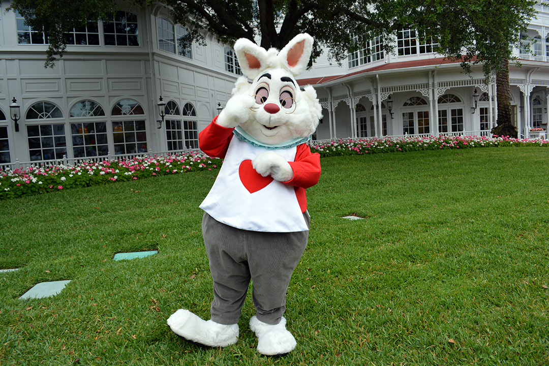 Easter Grand Floridian Resort Characters White Rabbit