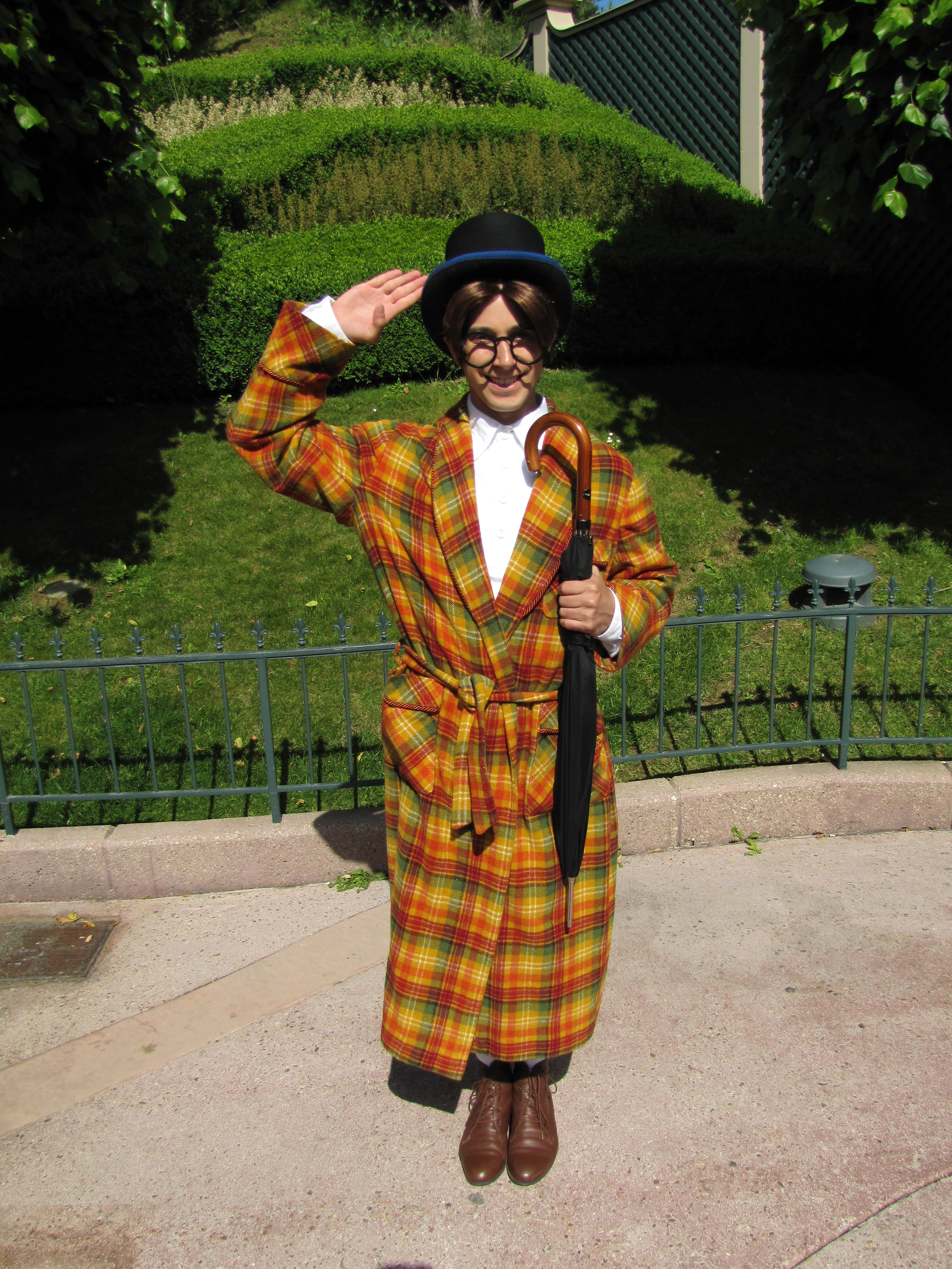 John Darling meet and greet at Disneyland Paris