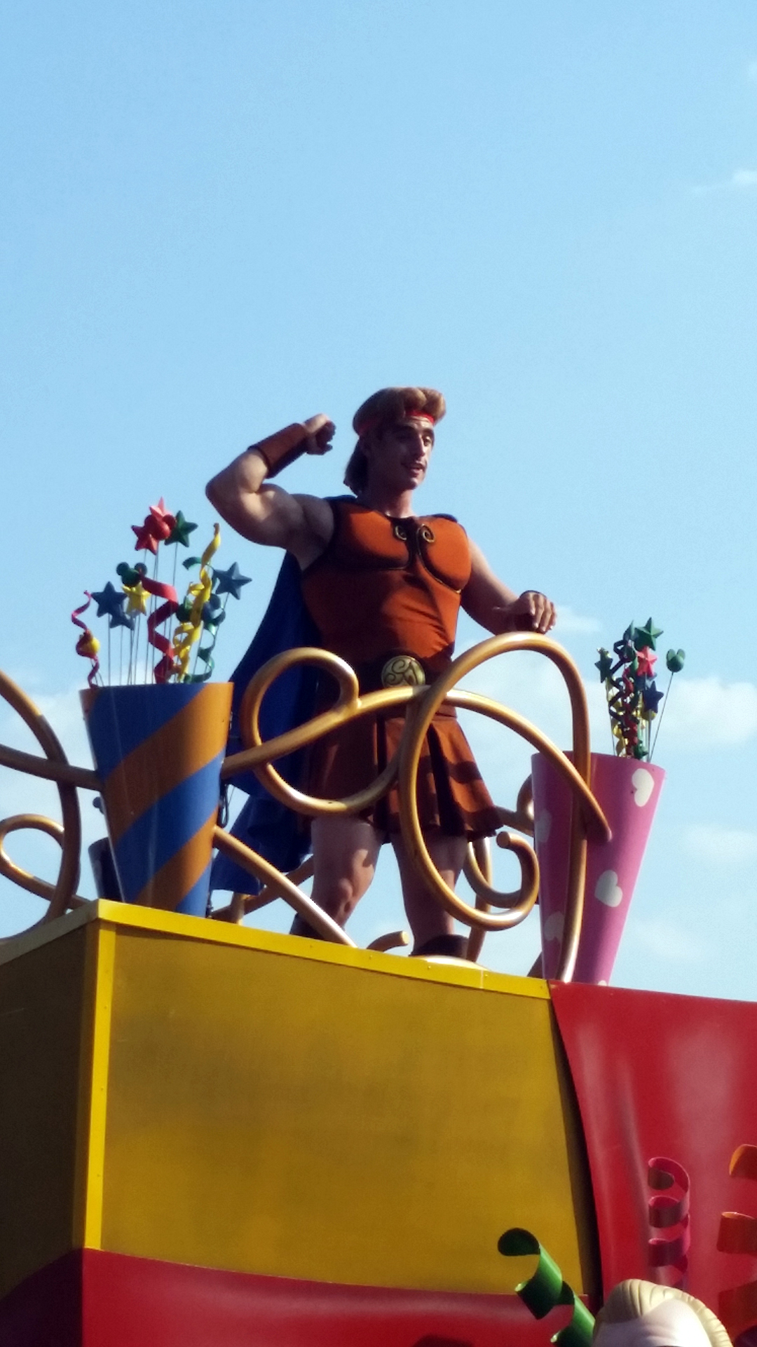 Move it Shake it Celebrate it with Hercules in Magic Kingdom in Walt Disney World