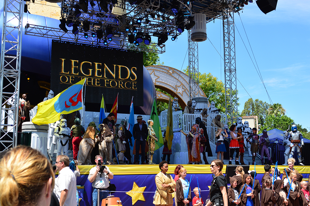 Star Wars Weekends Celebrity Motorcade Feel the Force Premium Package (87)