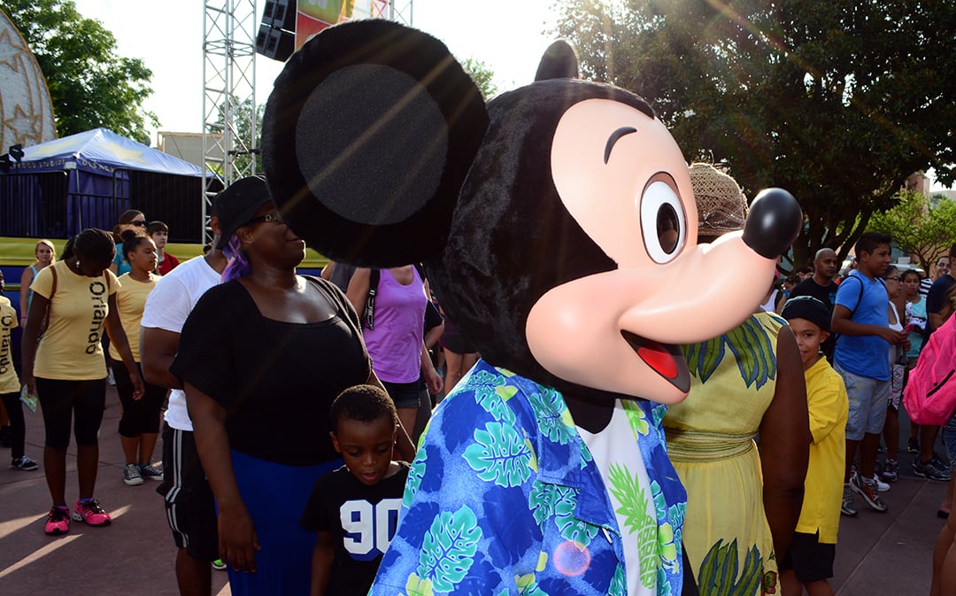 Mickey Mouse Rock your summer side dance party at Hollywood Studios June 2014
