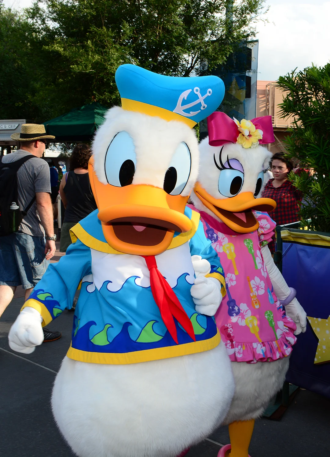 Donald Duck Rock your summer side dance party at Hollywood Studios June 2014