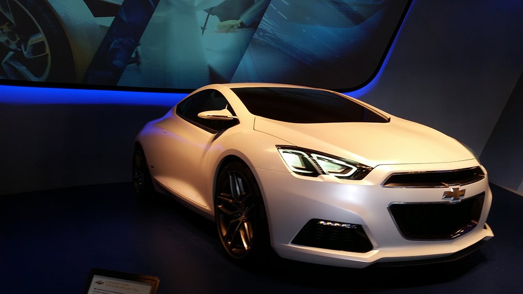 Concept car at Test Track at Epcot