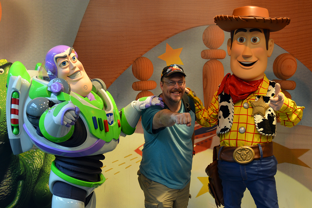 Disney's Hollywood Studios Buzz n Woody meet and Greet