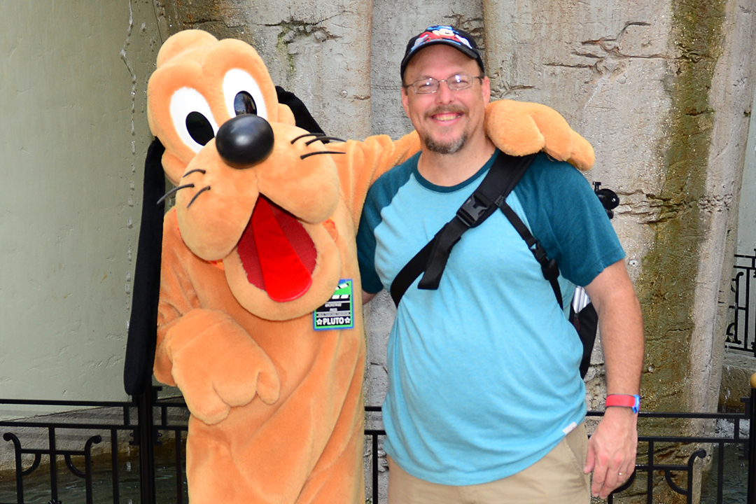 Disney's Hollywood Studios meet and greet Pluto