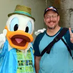 Disney's Hollywood Studios meet and greet Donald Duck