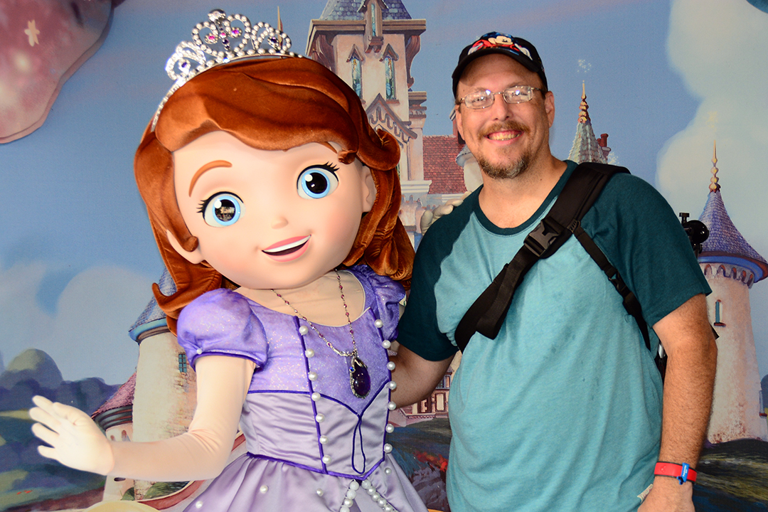 Disney's Hollywood Studios meet and greet Sofia the First