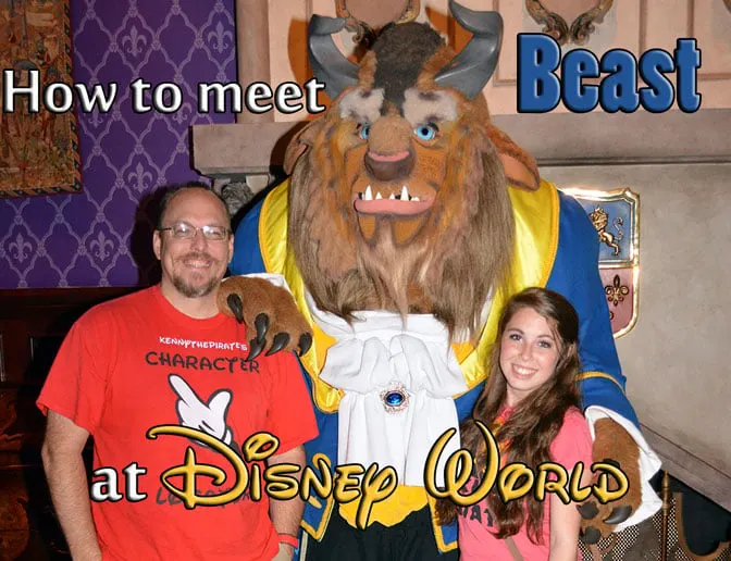 How to meet Beast at Walt Disney World Magic Kingodm Be Our Guest Restaurant