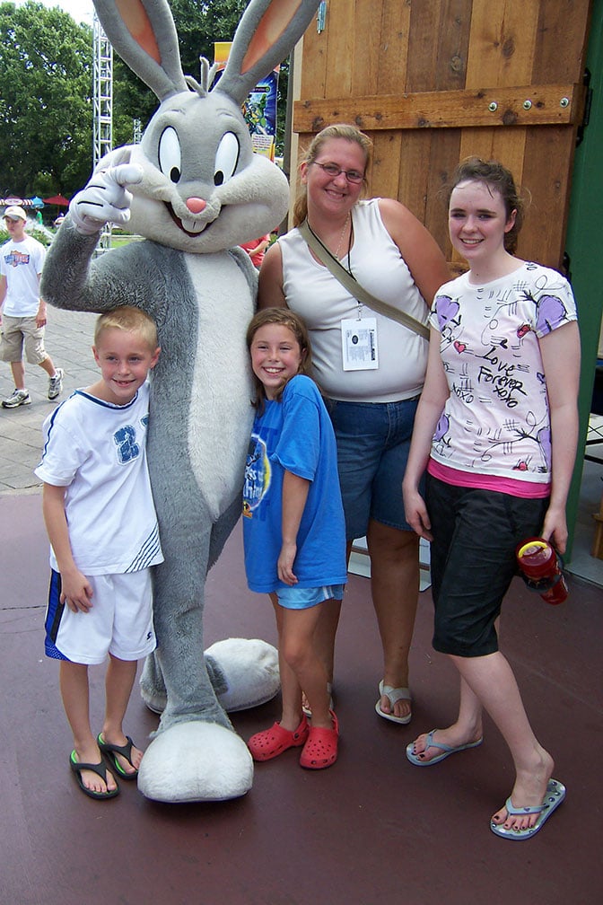 Bugs Bunny Six Flags Texas 2007