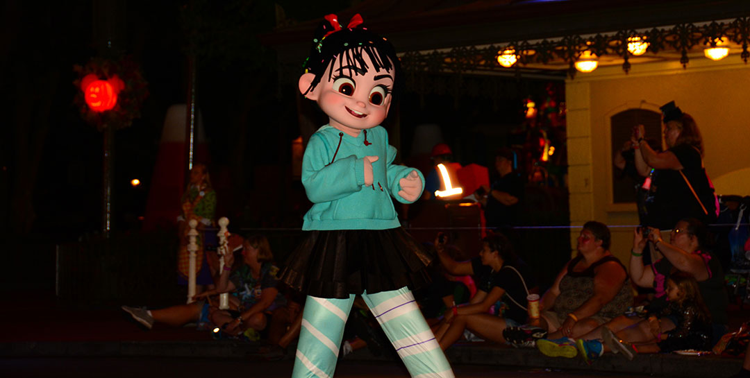 Mickey's Not So Scary Halloween Party 2014 Boo to You Halloween Parade Vanellope