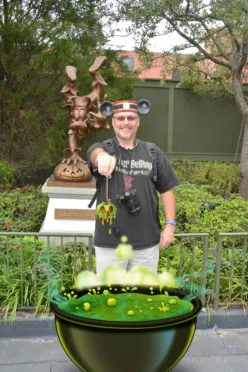 Mickey's Not So Scary Halloween Party Poison Apple Cauldron Magic Shot