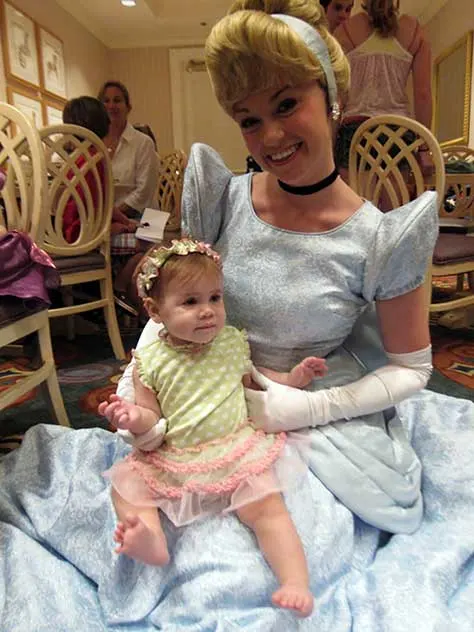 Cinderella at 1900 Park Fare at the Grand Floridian Resort at Disney World