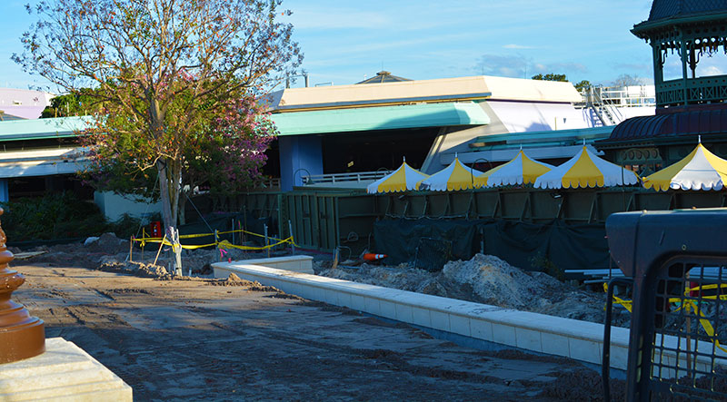Magic Kingdom hub construction 2015 (6)