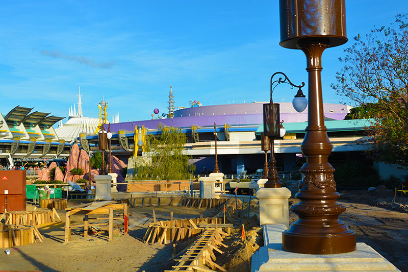 Magic Kingdom hub construction 2015 (7)