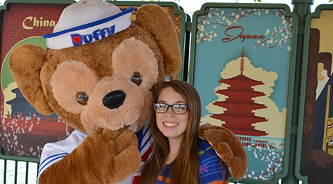 Duffy the Disney Bear Epcot Walt Disney World