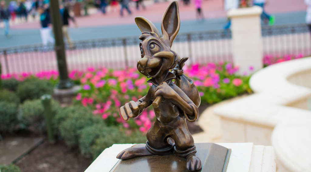 Brer Rabbit in Castle Hub at Magic Kingdom in Walt Disney World l kennythepirate.com