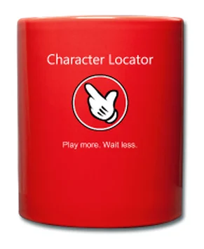 Character Locator Mug  $14.99