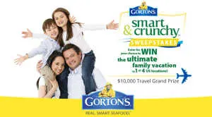 Gortons Smart and Crunchy Sweepstakes l kennythepirate.com