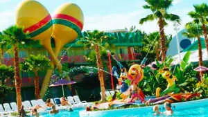 All Star Music Resort Pool