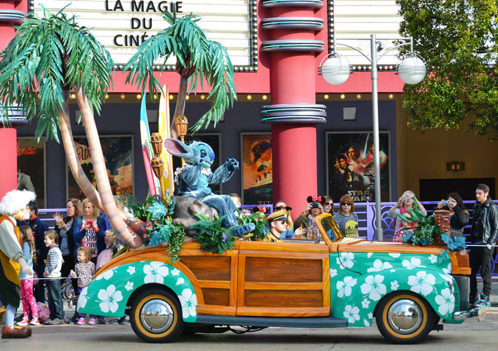 Stars n Cars Meet and Greet Disneyland Paris Disney Studios Paris Stitch
